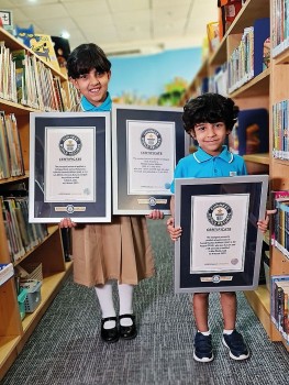 Gia đình có 2 kỷ lục gia Guinness thế giới