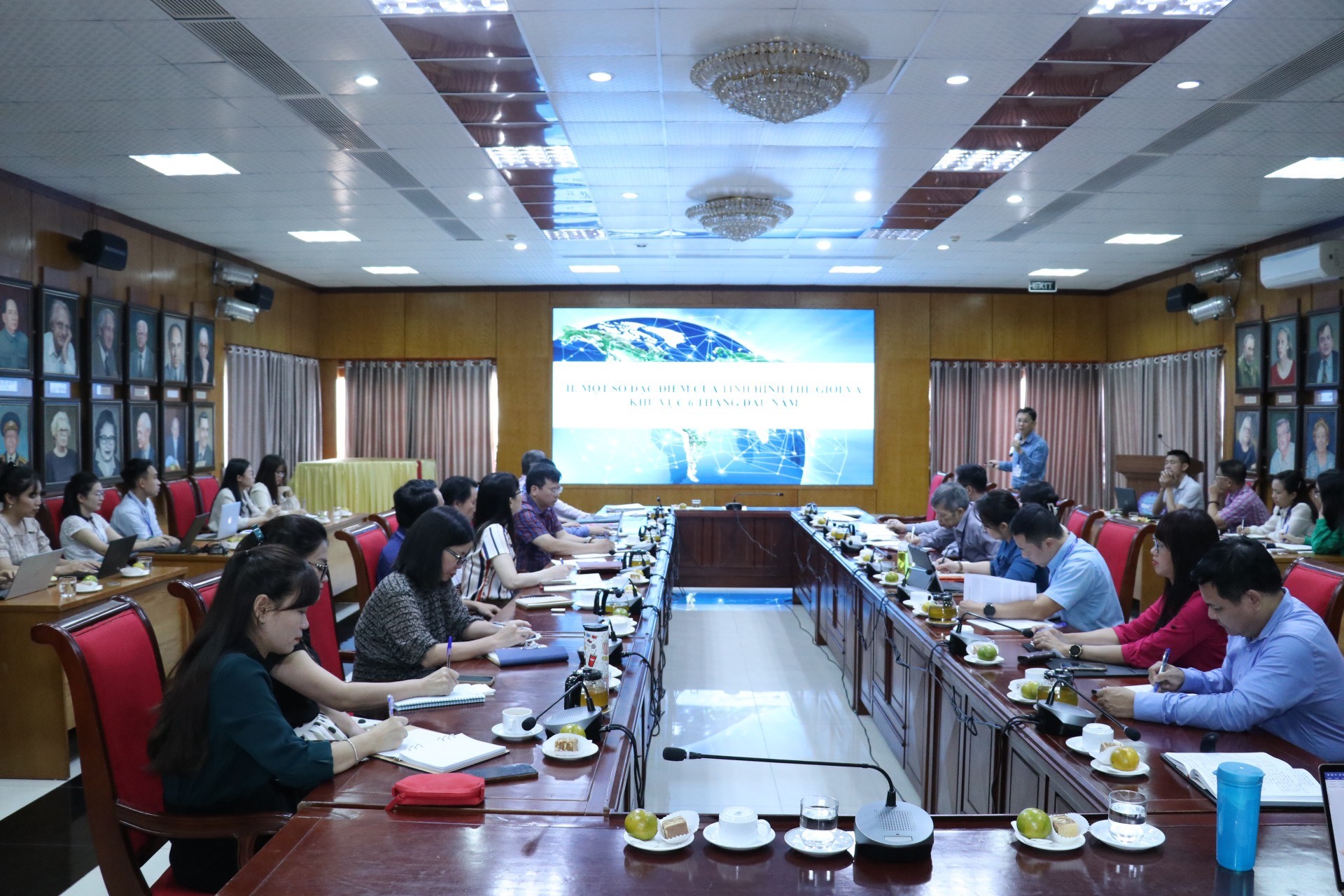 Tọa đàm Tình hình thế giới và khu vực 6 tháng đầu năm 2023 (Ảnh: Thu Hà). Tọa đàm Tình hình thế giới và khu vực 6 tháng đầu năm 2023 (Ảnh: Thu Hà).