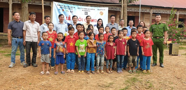 Nghệ An: Khởi công xây dựng điểm trường vùng đồng bào dân tộc Thái ở huyện Tương Dương