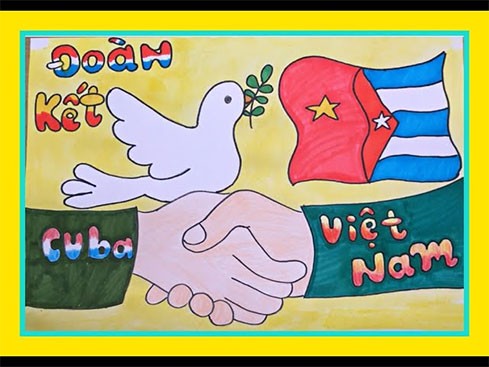 Phát Động Cuộc Thi Vẽ Tranh “Thiếu Nhi Việt Nam - Cuba Thắm Tình Đoàn Kết”  | Thời Đại