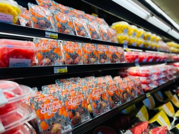 Vải thiều Bắc Giang đổ bộ các chuỗi siêu thị Mỹ nhân dịp Quốc khánh
