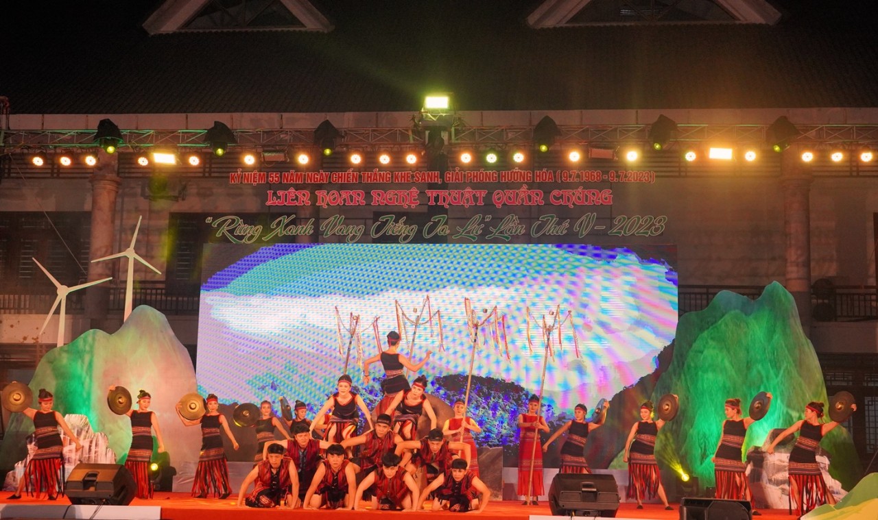 Hơn 300 diễn viên, nhạc công tham gia Liên hoan nghệ thuật quần chúng “Rừng xanh vang tiếng Ta Lư”