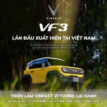 Triển lãm "VinFast - vì tương lai xanh" tại Hà Nội: Ra mắt bộ tứ xe điện VinFast mới