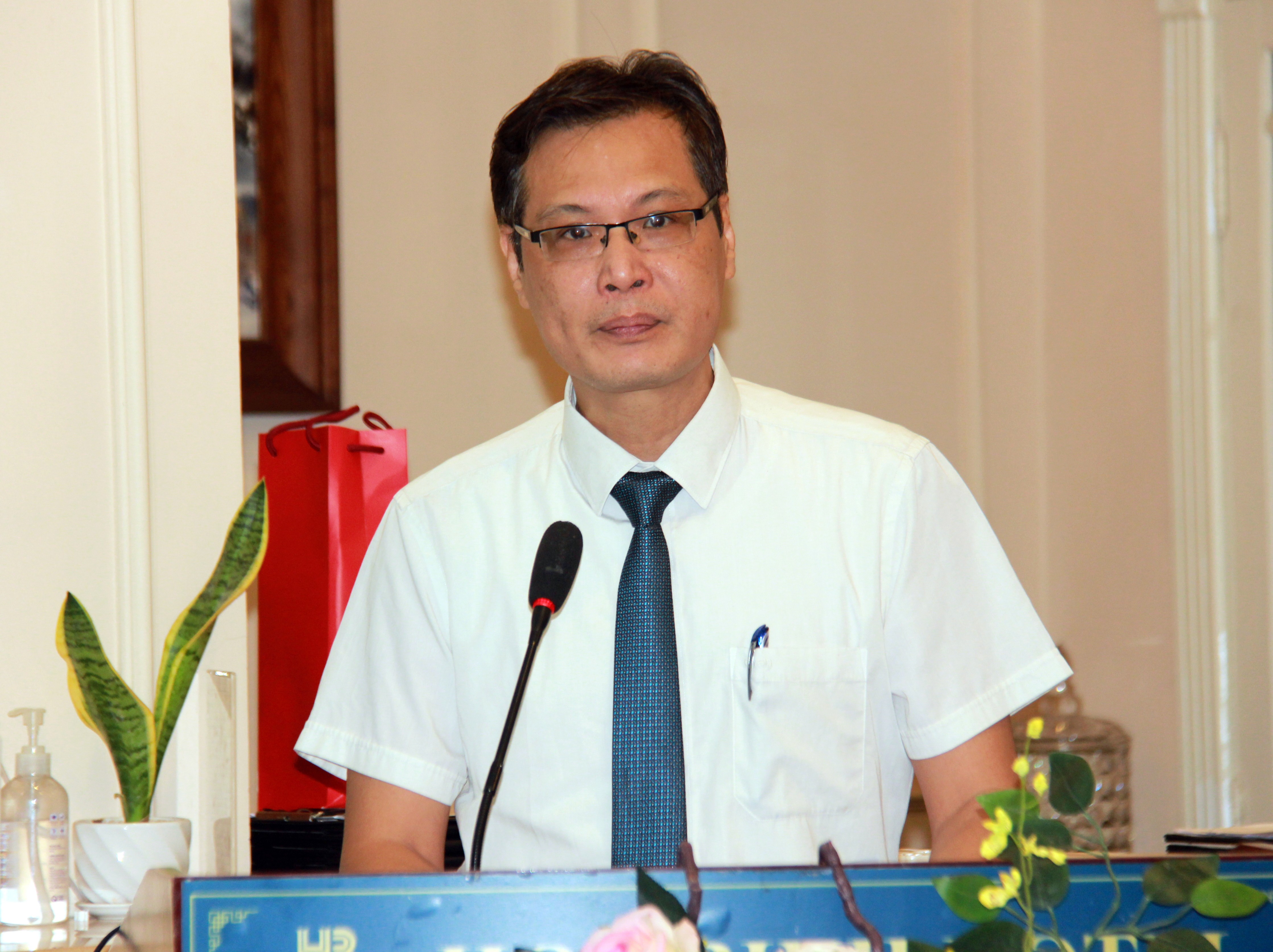  ông Nguyễn Nam Hải, Phó Chủ tịch Liên hiệp các tổ chức hữu nghị thành phố Hà Nội 