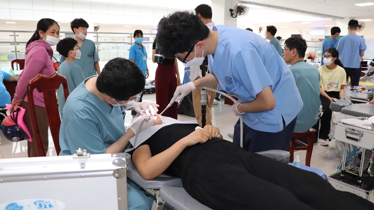 800 người dân Bà Rịa - Vũng Tàu sẽ được Đội nha khoa tình nguyện Hàn Quốc khám nha miễn phí
