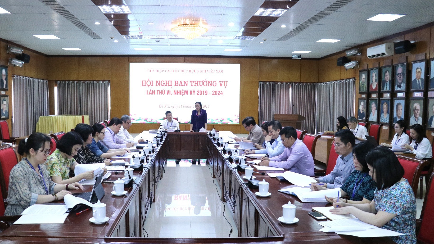 Hội nghị Ban Thường vụ Liên hiệp các tổ chức hữu nghị Việt Nam lần thứ VI nhiệm kỳ 2019-2024