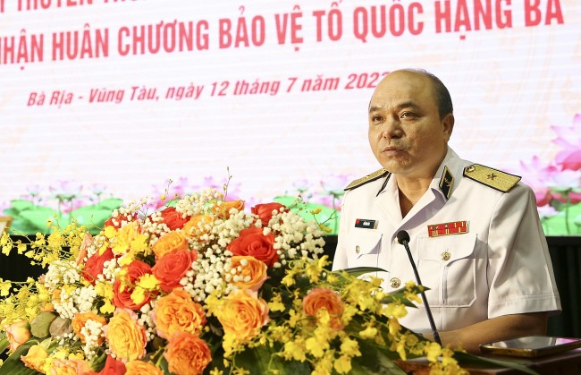Lữ đoàn 167 đón nhận Huân chương bảo vệ Tổ quốc hạng Ba