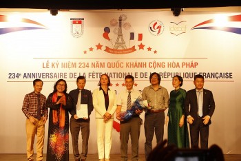 Kỷ niệm 234 năm Ngày Quốc khánh Cộng hòa Pháp ở Thành phố Hồ Chí Minh