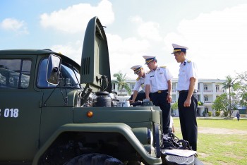Lữ đoàn 131 Hải quân: Hội thi xe tốt, lái xe giỏi năm 2023