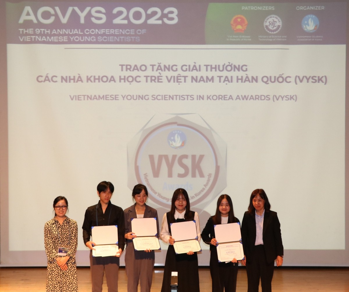 Biểu dương những nhà nghiên cứu trẻ Việt Nam tại Hàn Quốc