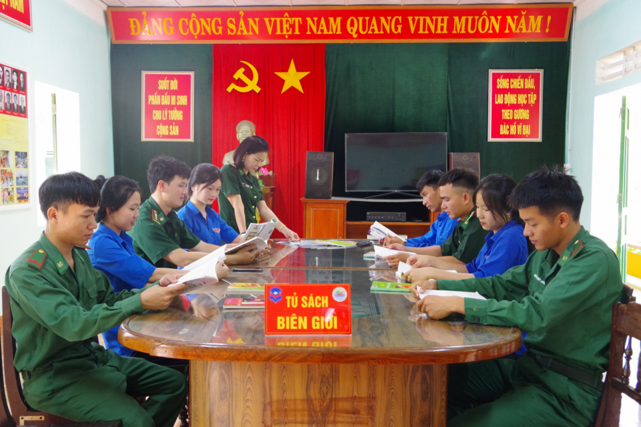 BĐBP Quảng Trị: Triển khai “Phòng đọc biên giới” tại các đơn vị tuyến biển