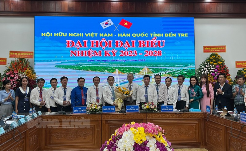 Bầu ra Ban chấp hành mới tại đại hội đại biểu Hội Hữu nghị Việt Nam - Hàn Quốc tỉnh lần II, nhiệm kỳ 2023 - 2028