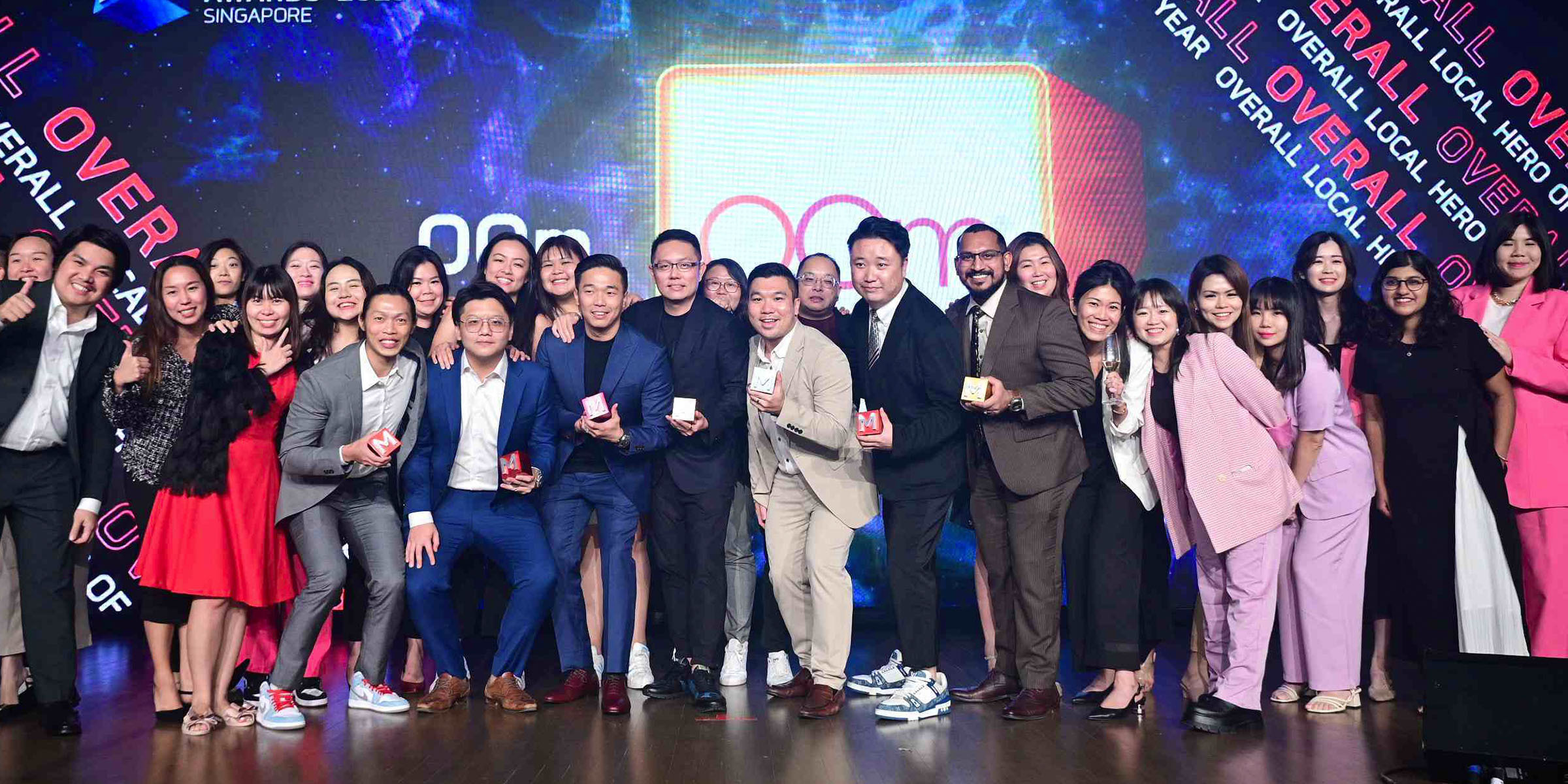 Công ty OOm giành được 7 giải tại lễ trao Giải thưởng Đại lý 2023 của Marketing Interactive