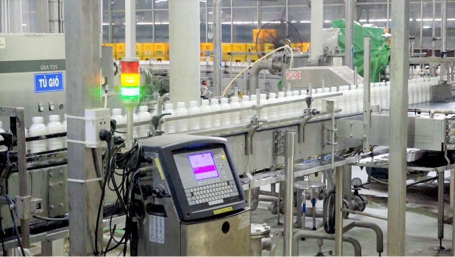 Hệ thống dây chuyền sản xuất của Number 1 Soya Canxi với nhiều tiêu chuẩn nghiêm ngặt.