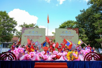 Học sinh 7 quốc gia hào hứng tham gia Hội trại Thanh thiếu niên Đông Nam Á 2023