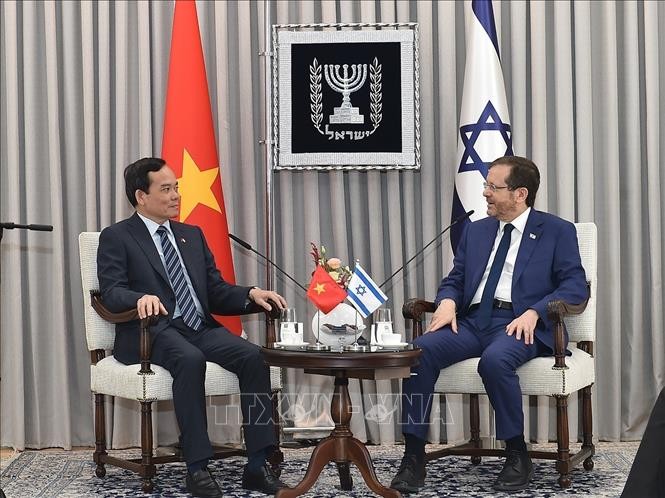 Thúc đẩy hơn nữa quan hệ hữu nghị và hợp tác giữa Việt Nam và Israel