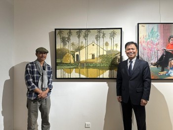 Triển lãm Hội họa Việt Nam lần đầu tiên tổ chức tại Mông Cổ