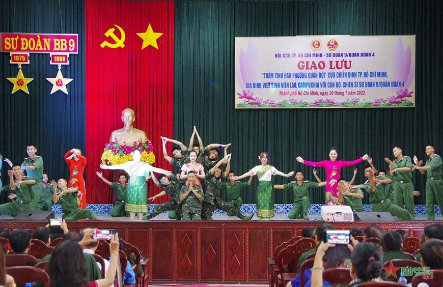 Giao lưu gia đình Việt với sinh viên Lào, Campuchia đang học tập tại Thành phố Hồ Chí Minh