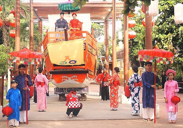 Hội An: Tái hiện đám cưới của Công nữ Ngọc Hoa - cô gái Việt đầu tiên lấy chồng Nhật Bản