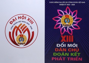 Tôn vinh nét đẹp truyền thống trong biểu trưng của Đại hội XIII Công đoàn Việt Nam