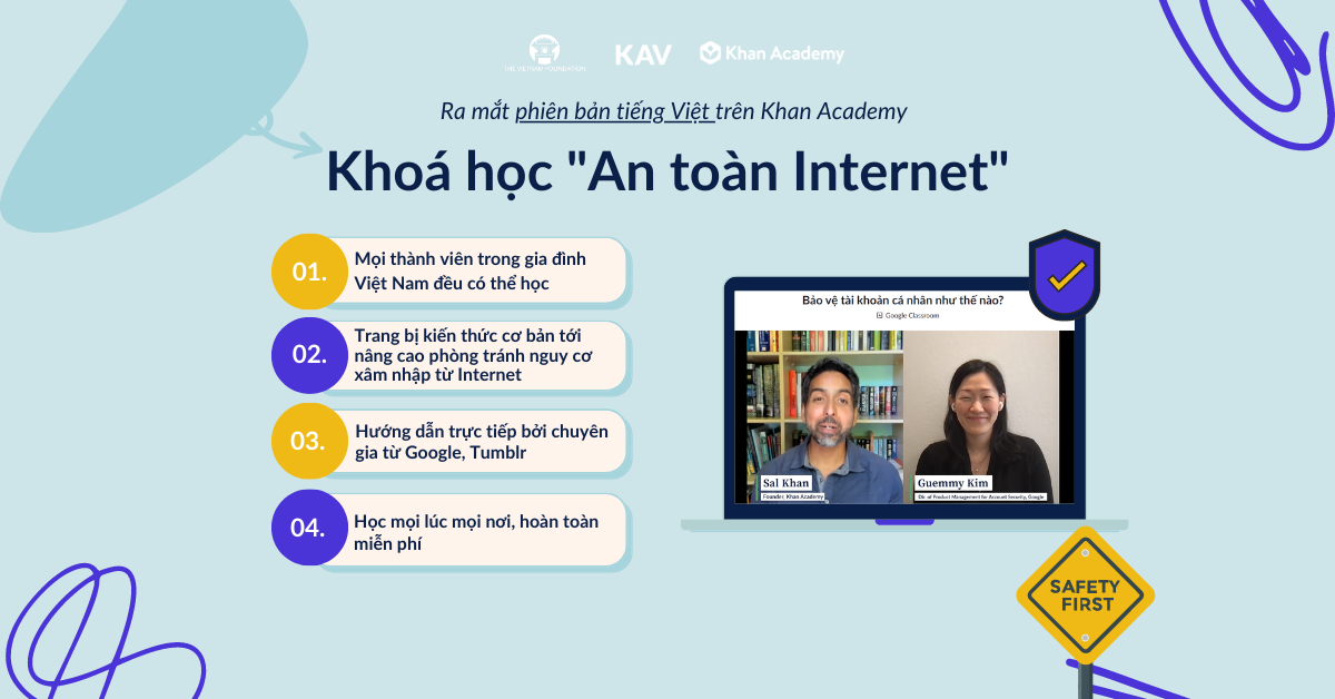 Việt hóa khóa học trực tuyến miễn phí an toàn Internet cho mọi gia đình