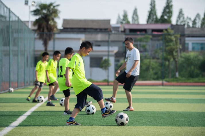 Người dân Trung Quốc tăng cường luyện tập thể dục thể thao 3