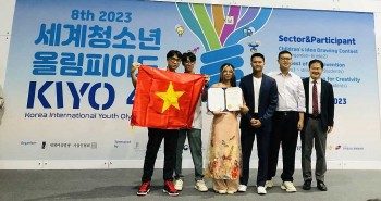 Học sinh Việt Nam đoạt HCV và Giải đặc biệt tại Olympic khoa học quốc tế Hàn Quốc