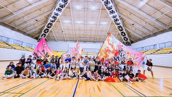 Đội Núi Trúc Sakura Yosakoi (Việt Nam) tham gia Lễ hội Yosakoi tại tỉnh Kochi (Nhật Bản)