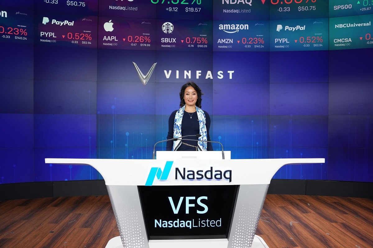 VinFast chính thức niêm yết trên Nasdaq Global Select Market – giá trị vốn hóa hơn 23 tỷ USD