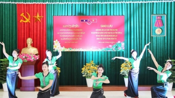 Sơn La: Gặp gỡ, giao lưu với học viên Quân đội nhân dân Lào