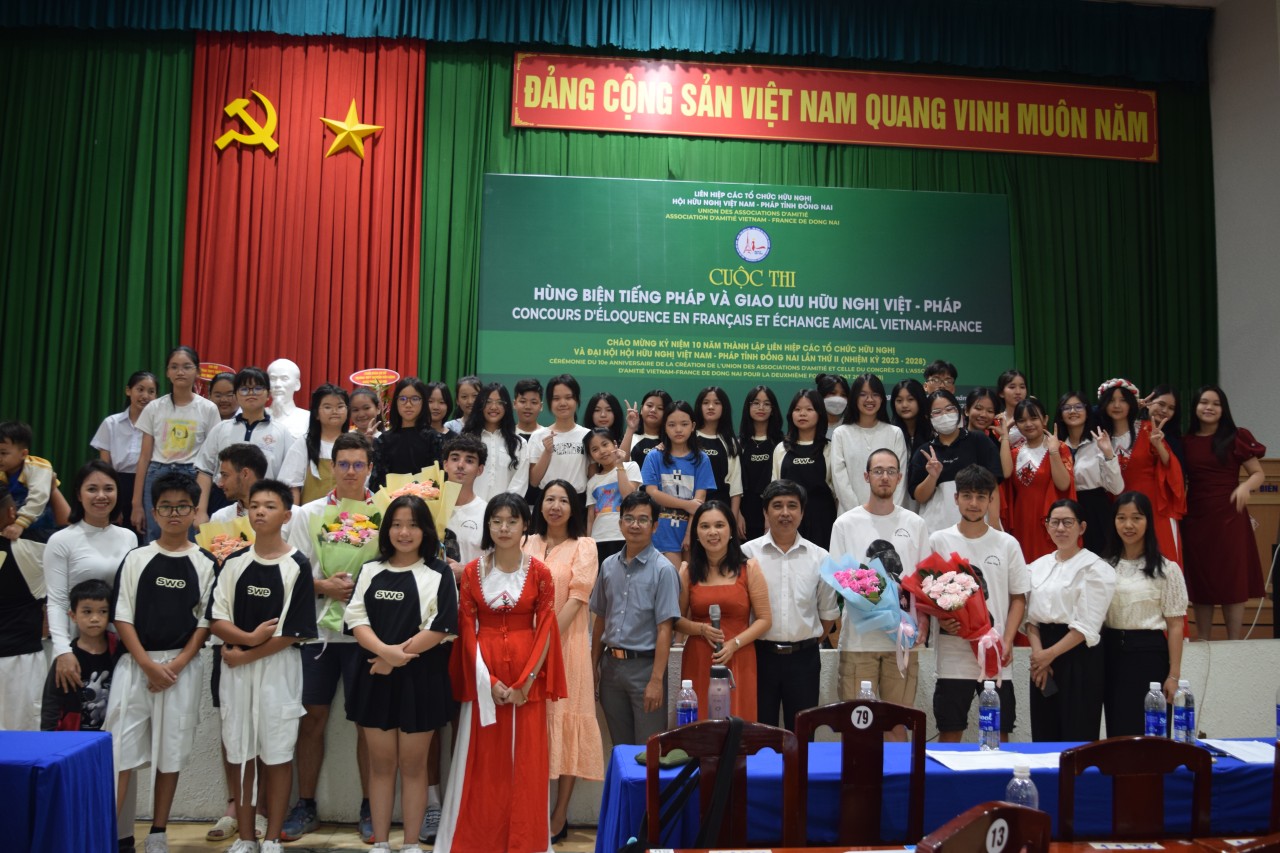 Đồng Nai tổ chức Cuộc thi hùng biện tiếng Pháp và giao lưu hữu nghị Việt Pháp