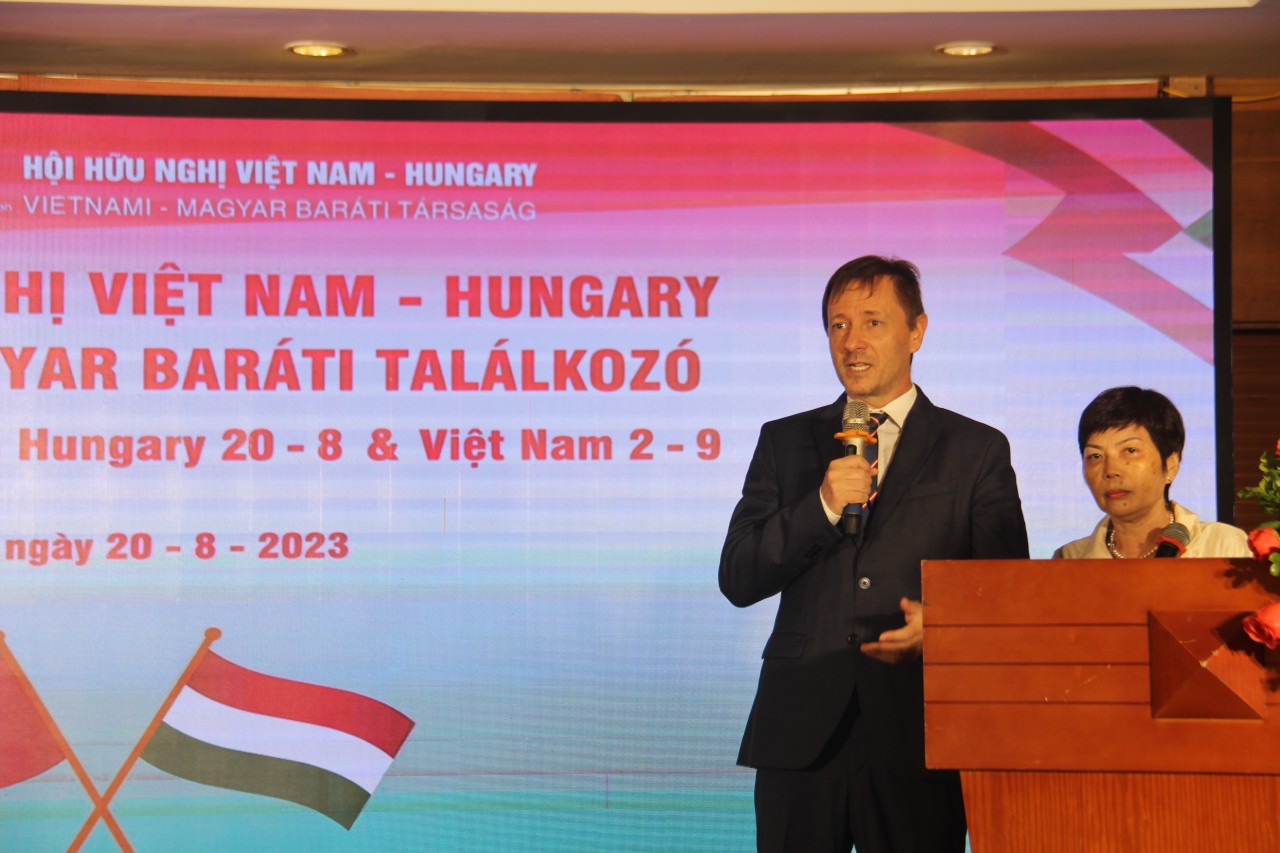 Ngài Tibor BALOGHDI, Đại sứ Hungary tại Việt Nam. (Ảnh: Mai Anh)