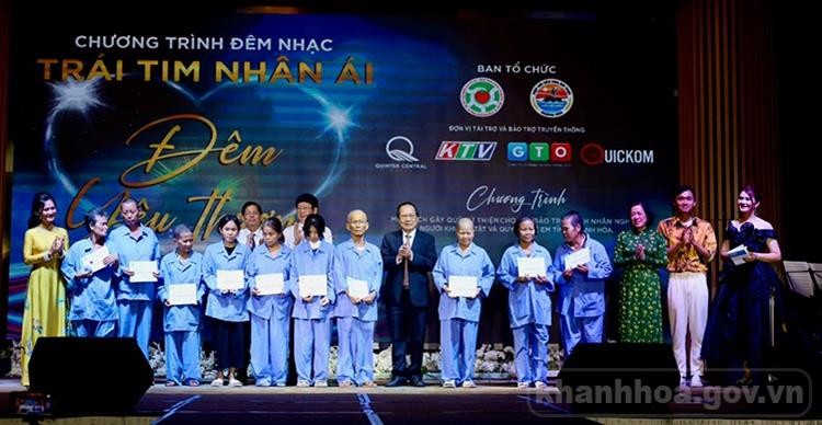 Khánh Hoà: Gây quỹ hơn 500 triệu đồng từ thiện qua đêm nhạc “Trái tim nhân ái”