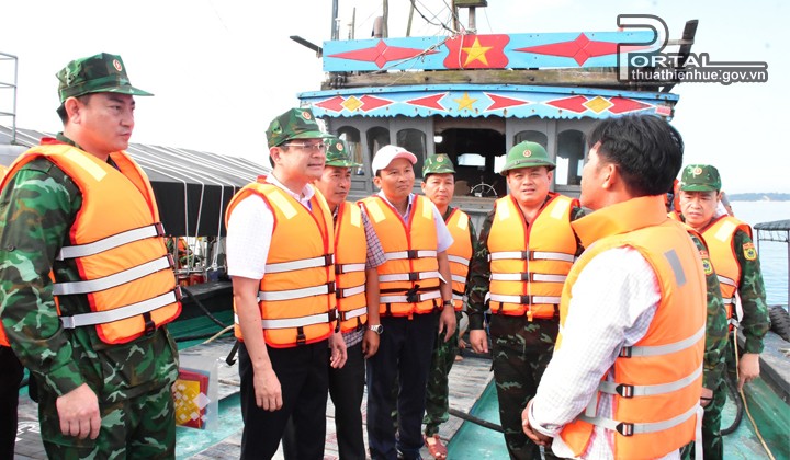 Thừa Thiên Huế: Không để xảy ra trường hợp tàu cá khai thác thủy sản vi phạm vùng biển nước ngoài bị bắt giữ