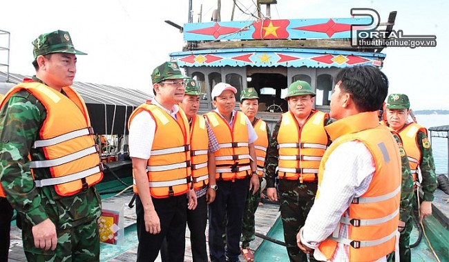 Thừa Thiên Huế: Không để xảy ra trường hợp tàu cá khai thác thủy sản vi phạm vùng biển nước ngoài bị bắt giữ