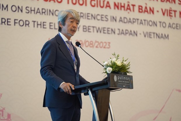 Việt Nam học hỏi Nhật Bản xây dựng một xã hội già hóa khỏe mạnh | Y tế | Vietnam+ (VietnamPlus)