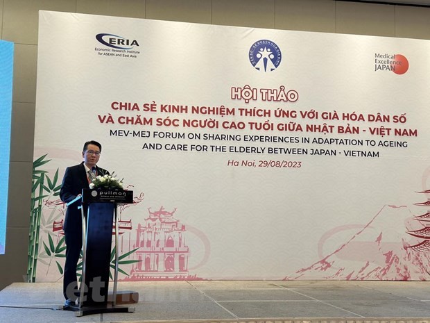 Việt Nam học hỏi Nhật Bản xây dựng một xã hội già hóa khỏe mạnh | Y tế | Vietnam+ (VietnamPlus)