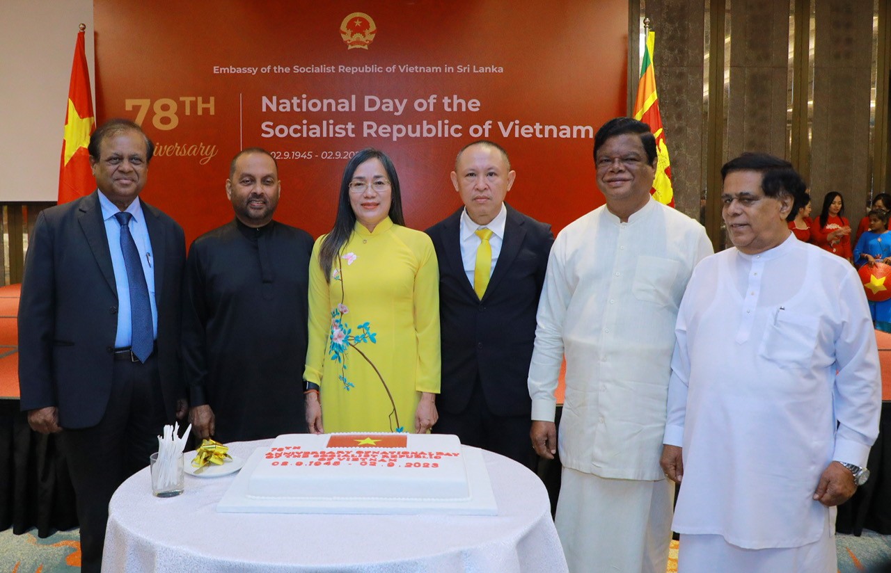 Long trọng tổ chức kỷ niệm 78 năm Quốc khánh Việt Nam tại Sri Lanka