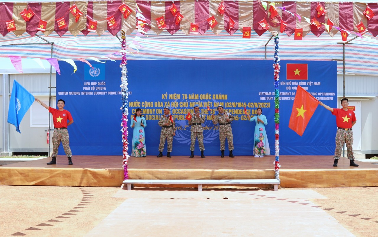 Ấn tượng Lễ mừng Quốc khánh Việt Nam ở Abyei