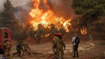 Eu đoàn kết, hợp tác giúp Hy Lạp khống chế cháy rừng