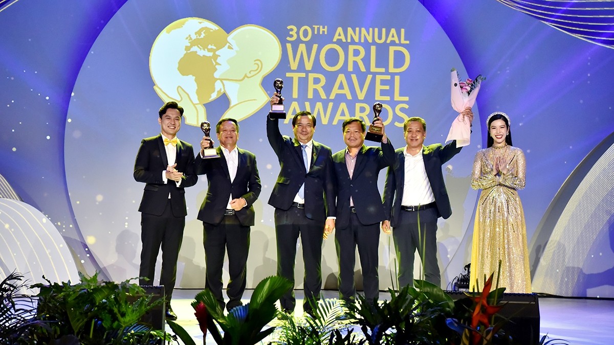 Việt Nam lần thứ 4 liên tiếp được vinh danh "Cơ quan quản lý du lịch hàng đầu châu Á"