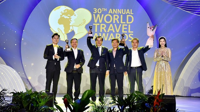 Việt Nam lần thứ 4 liên tiếp được vinh danh "Cơ quan quản lý du lịch hàng đầu châu Á"