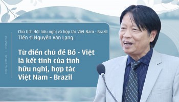 Từ điển chủ đề Bồ - Việt là kết tinh của tình hữu nghị, hợp tác Việt Nam - Brazil