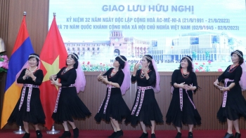 Việt Nam- Armenia: Xúc tiến nhiều hoạt động cụ thể thúc đẩy hợp tác, hữu nghị