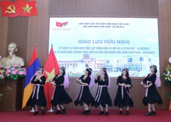 Việt Nam- Armenia: Xúc tiến nhiều hoạt động cụ thể thúc đẩy hợp tác, hữu nghị