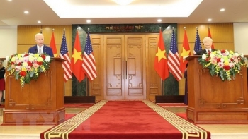 Việt Nam-Hoa Kỳ thông qua Tuyên bố chung, nâng tầm quan hệ hai nước