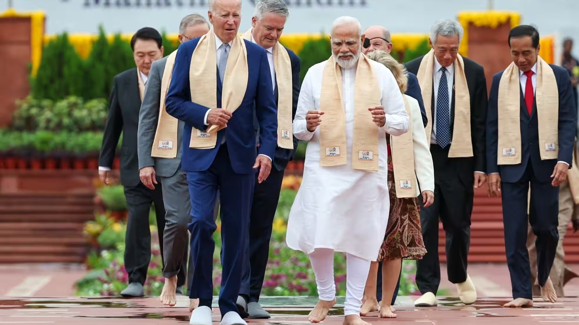 Ẩn ý của Thủ tướng Ấn Độ khi tặng khăn khadi cho các nhà lãnh đạo G20