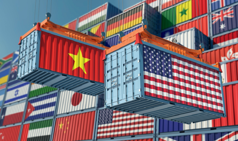 Việt Nam hiện là đối tác thương mại lớn thứ 8 của Mỹ (Ảnh: KT)