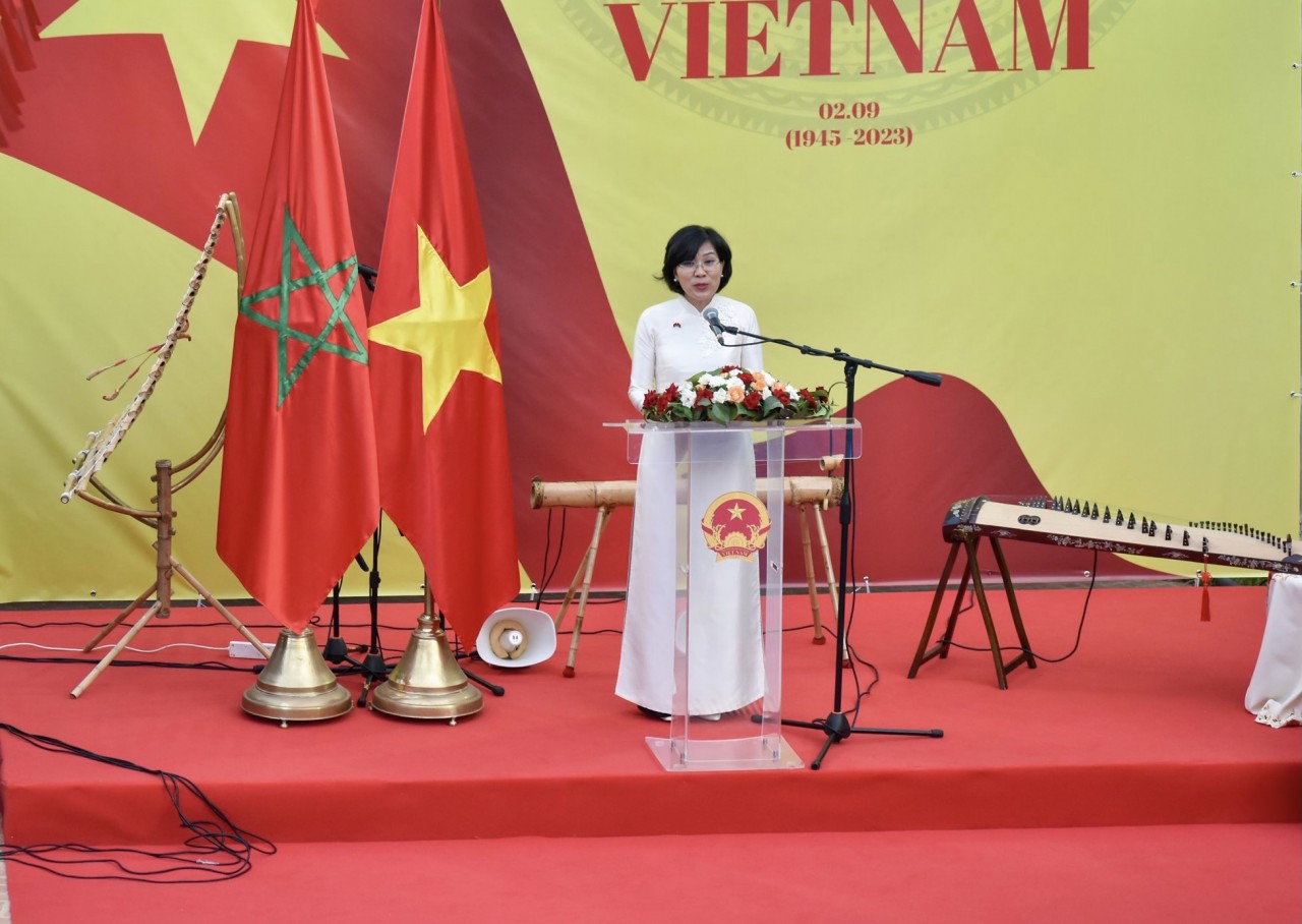 Ngày Quốc khánh Việt Nam ấm áp, thân tình tại Ma-rốc