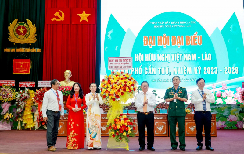 Đại hội đại biểu Hội hữu nghị Việt Nam - Lào TP. Cần Thơ  nhiệm kỳ 2023-2028  -0
